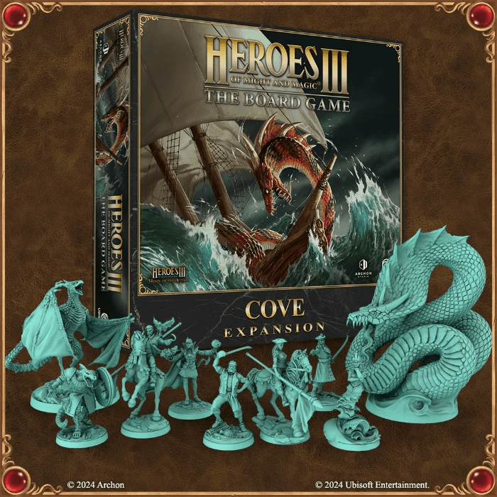 Heroes of Might and Magic III: The Board Game – Cove Expansion *PRE-ORDER*