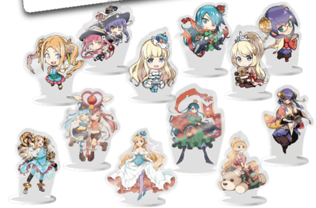 Heart of Crown: Second Edition – Fairy Garden – Acrylic Standees