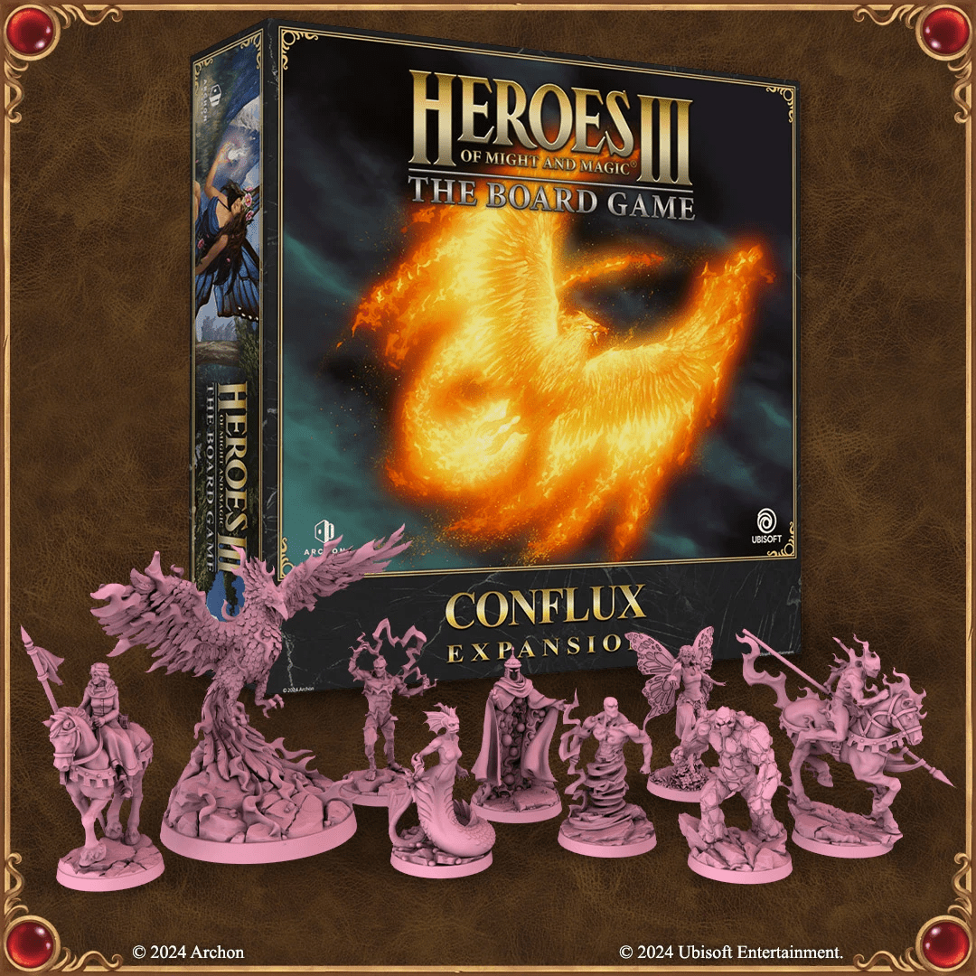 Heroes of Might and Magic III: The Board Game – Conflux Expansion *PRE-ORDER*
