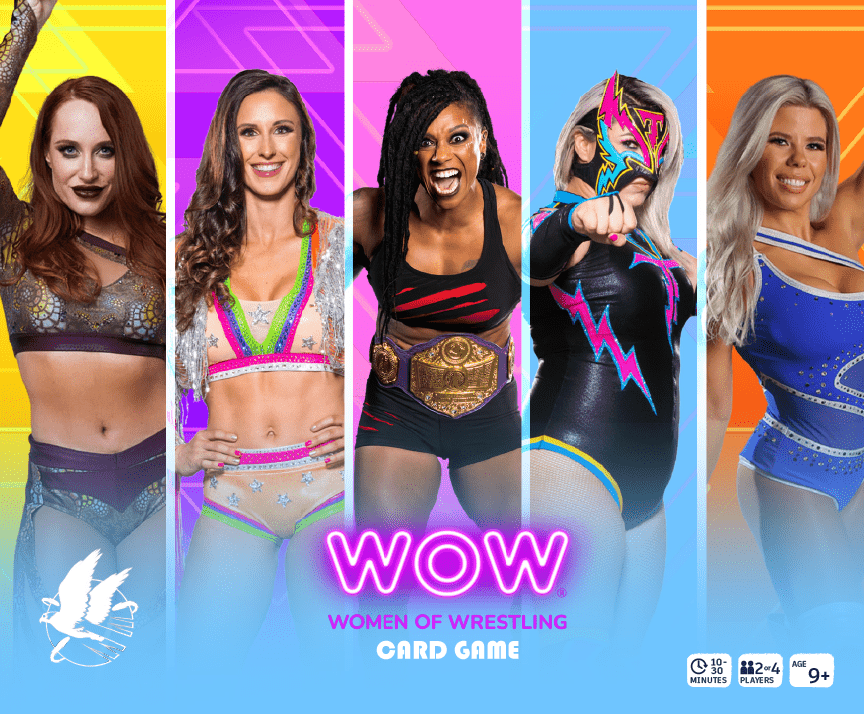 Women of Wrestling Card Game *PRE-ORDER*