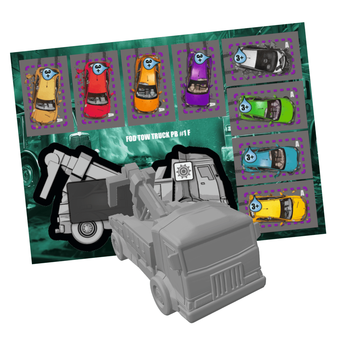 Firefighters on Duty: Tow Truck (Import)