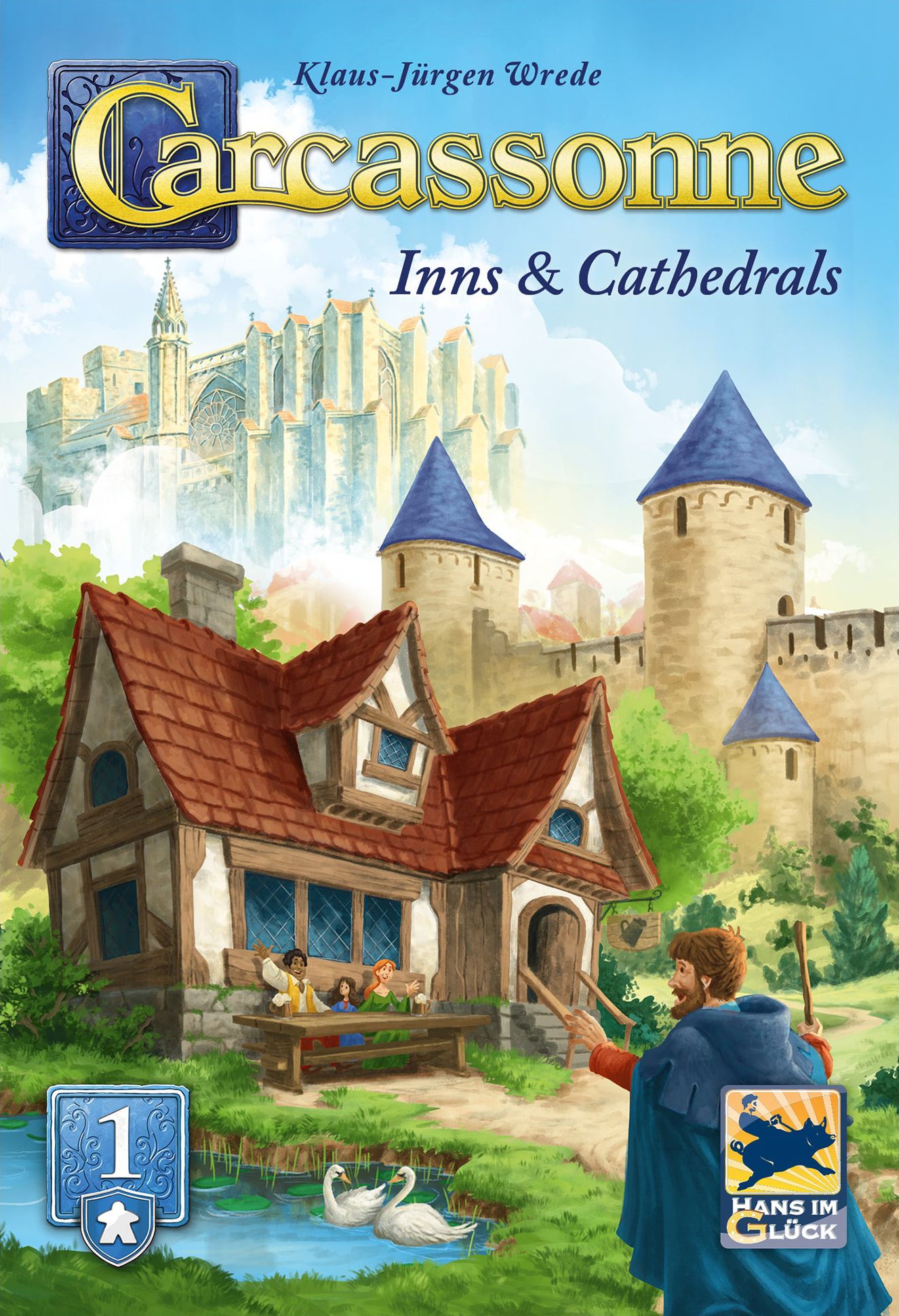 Carcassonne: Expansion 1 – Inns & Cathedrals (Refresh) *PRE-ORDER*