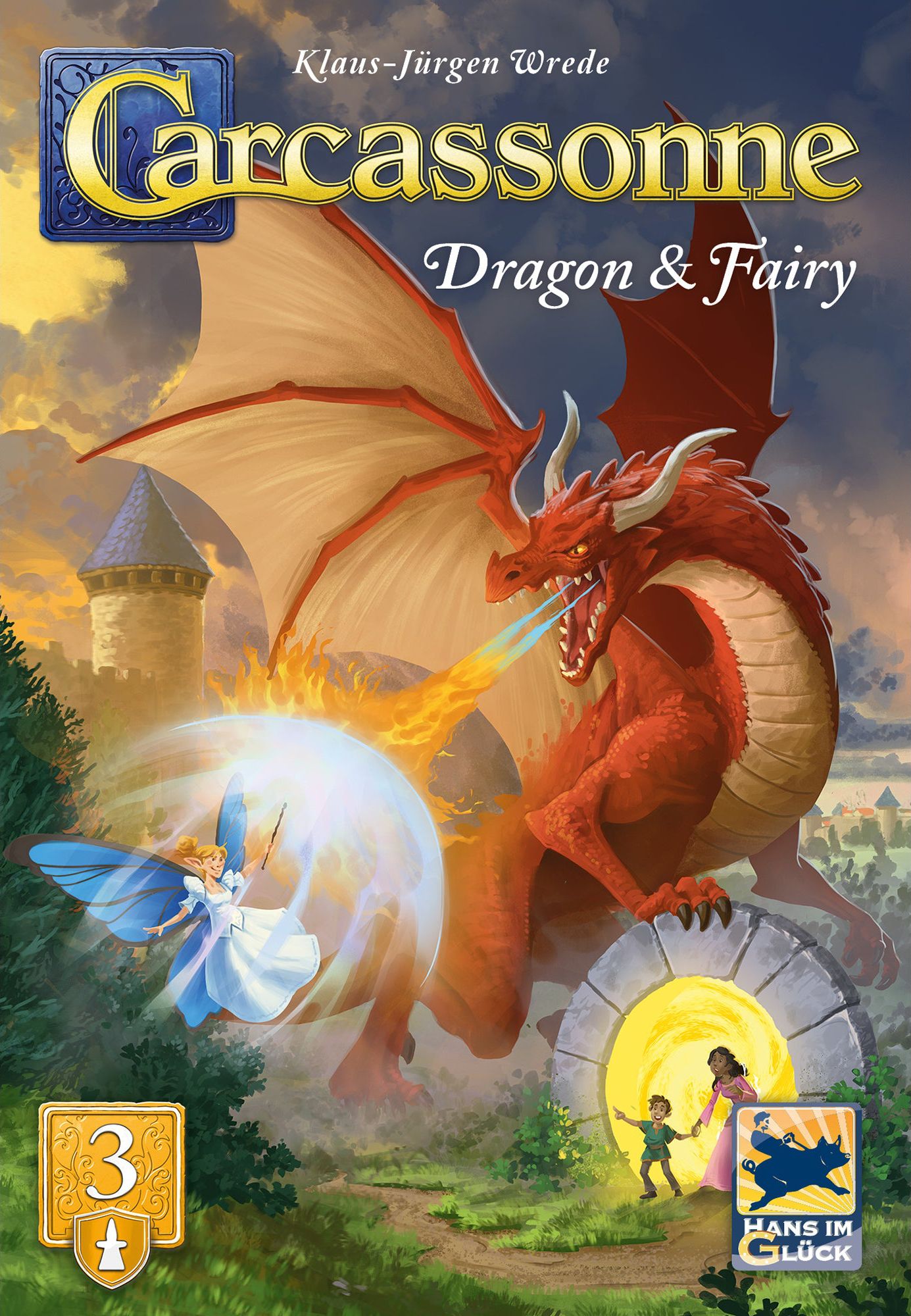 Carcassonne: Expansion 3 – Dragon & Fairy (Refresh) *PRE-ORDER*
