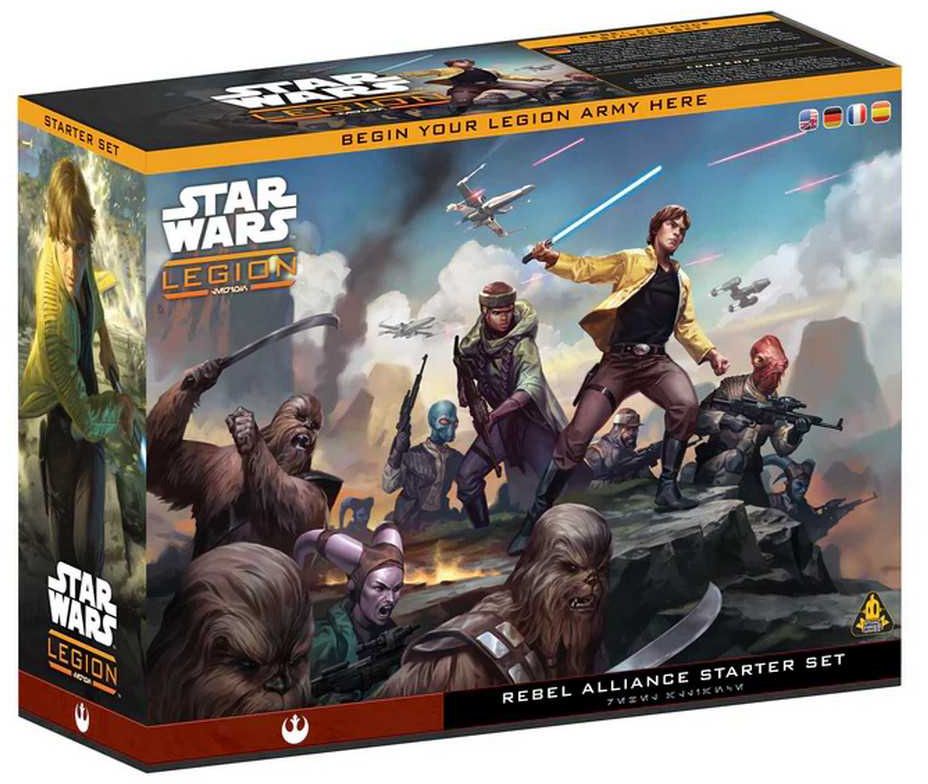 Star Wars: Legion – Rebel Alliance Starter Set (Box Damage)