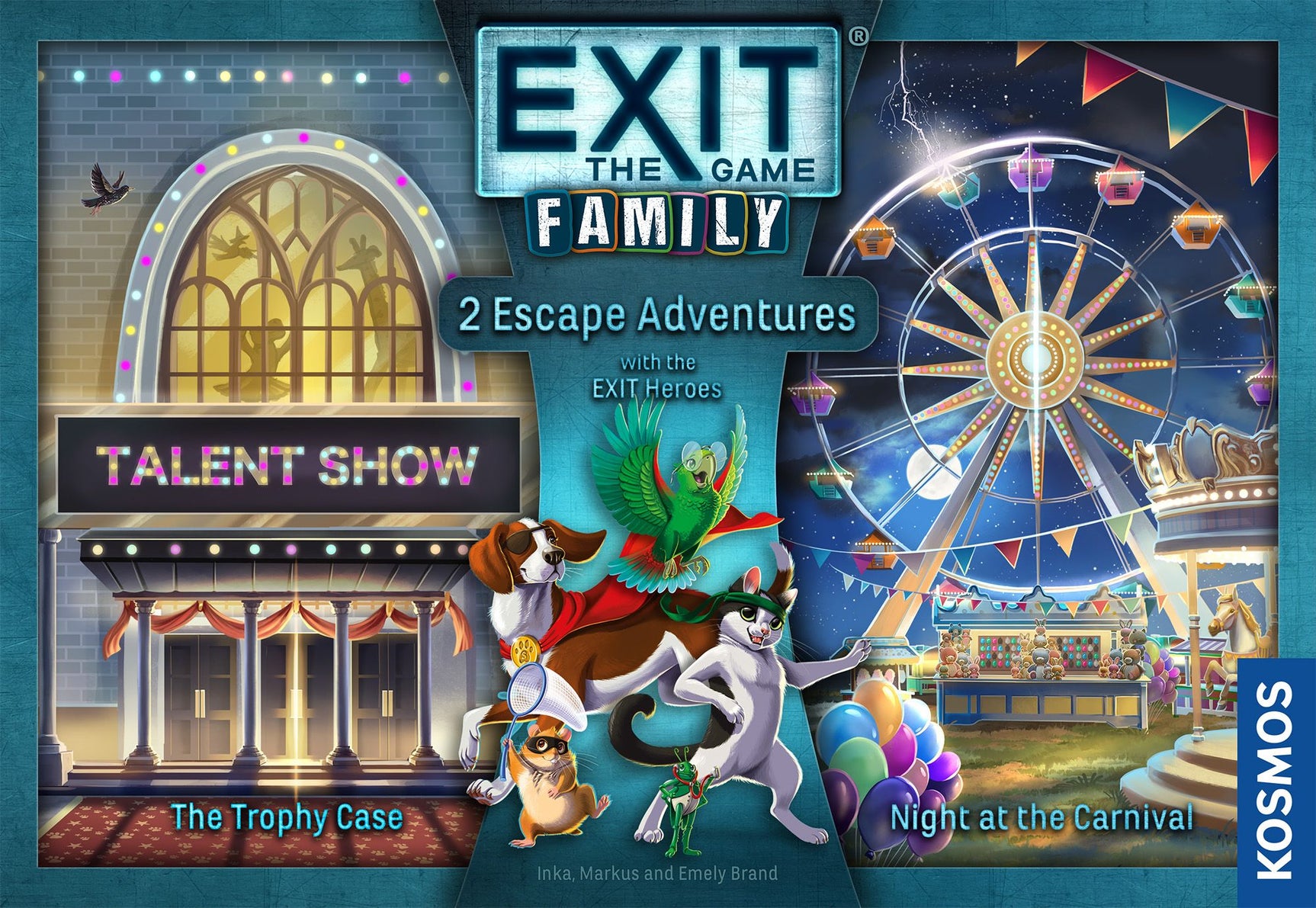 EXIT: The Game – Family: The Trophy Case/Night at the Carnival *PRE-ORDER*