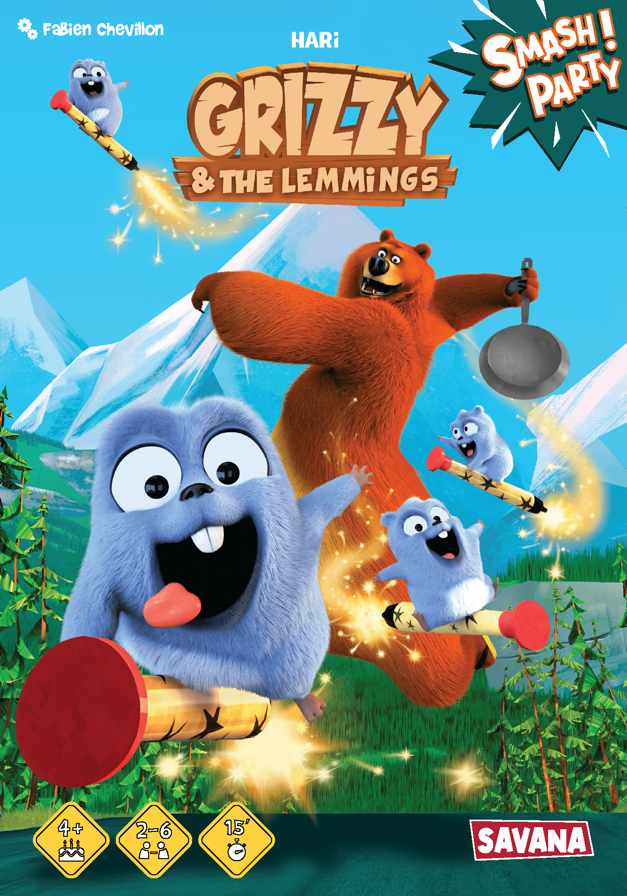 Smash Party: Grizzy & the Lemmings *PRE-ORDER*
