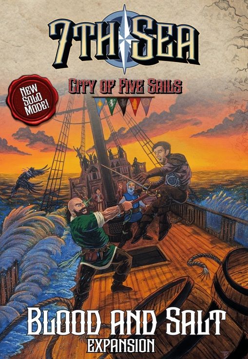 7th Sea: City of Five Sails – Blood and Salt *PRE-ORDER*