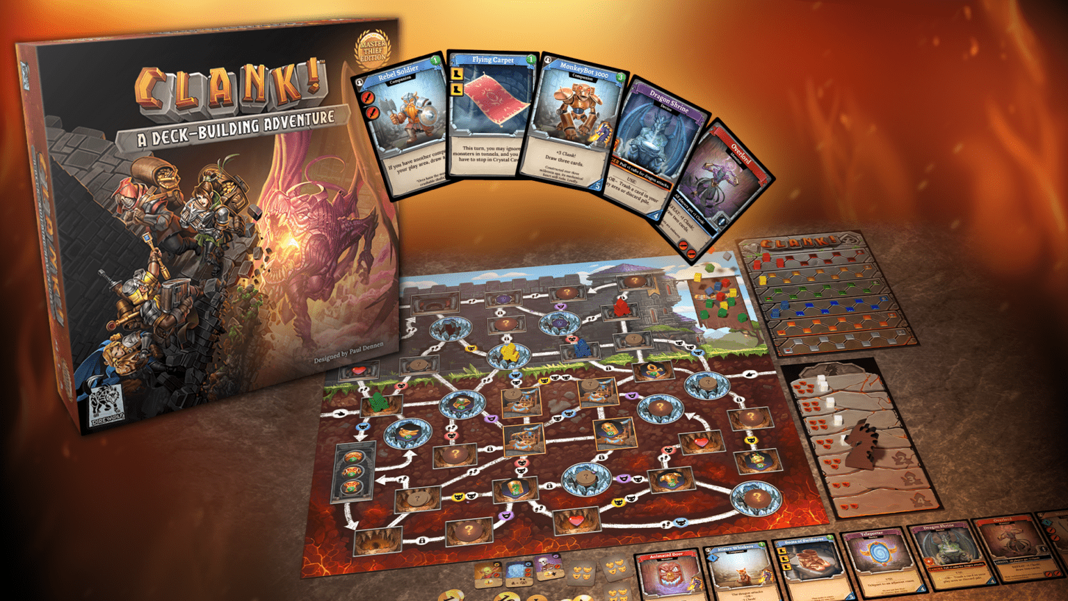 Clank!: A Deck-Building Adventure – Master Thief Edition *PRE-ORDER*