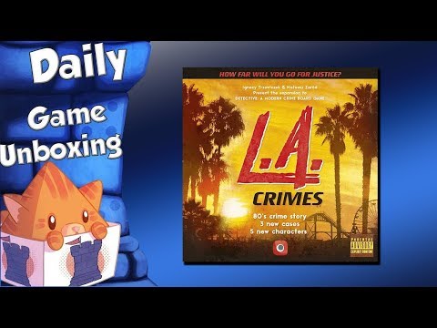 Detective: A Modern Crime Board Game - L.A. Crimes