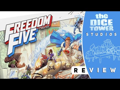 Freedom Five: A Sentinel Comics Board Game (Retail Edition)