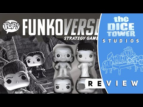 Funkoverse Strategy Game: Universal Monsters 100 (4-pack)