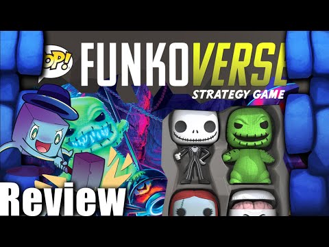Funkoverse Strategy Game: Tim Burton's The Nightmare Before Christmas