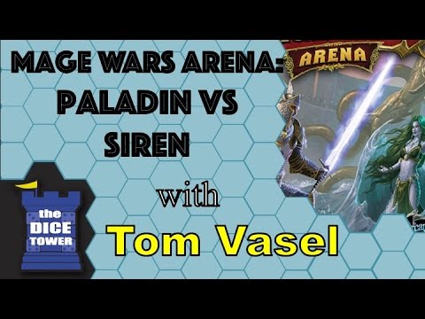 Mage Wars Arena: Paladin vs Siren Expansion Set