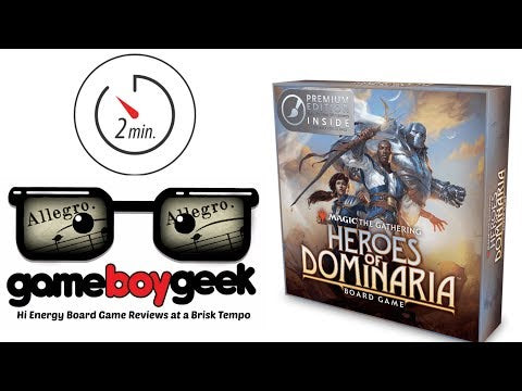 Magic: The Gathering - Heroes of Dominaria Board Game (Standard Edition)
