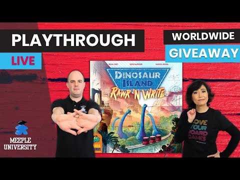 Dinosaur Island: Rawr 'n Write