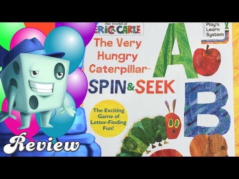 The Very Hungry Caterpillar Spin & Seek ABC Game