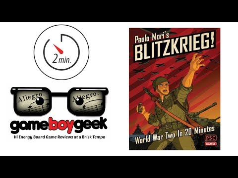 Blitzkrieg!: World War Two in 20 Minutes (Square Edition)