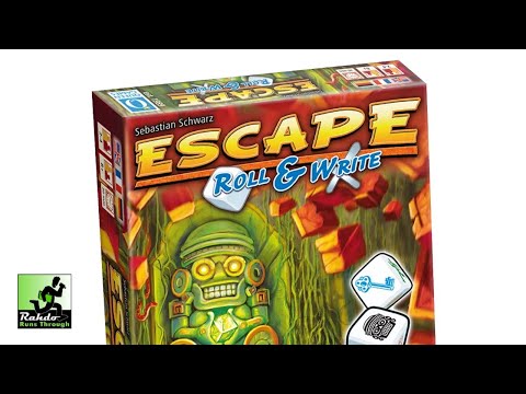 Escape: Roll & Write