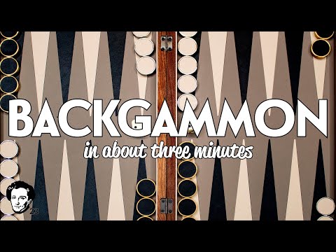 Gibsons - 15" Wooden Backgammon