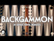 Gibsons - 15" Wooden Backgammon
