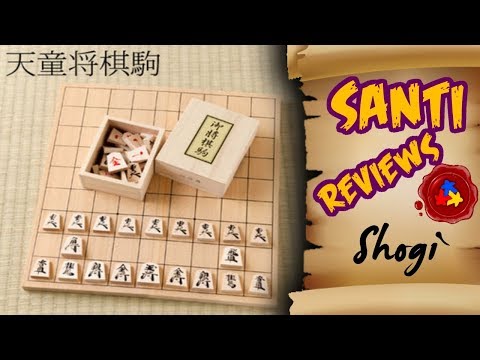 Shogi Folding Board with Engraved Tiles