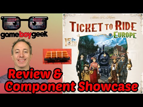 Ticket to Ride - Europe - Refresh (Minor Damage)