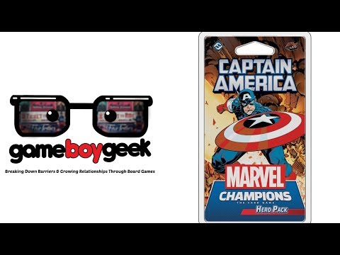 Marvel Champions: The Card Game – Captain America Hero Pack