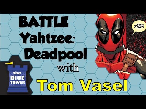 Battle Yahtzee: Marvel Deadpool