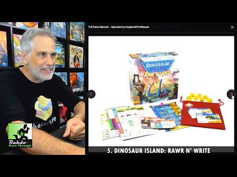 Dinosaur Island: Rawr 'n Write