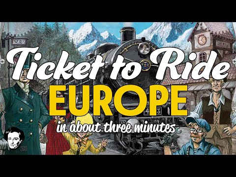 Ticket to Ride - Europe - Refresh (Minor Damage)