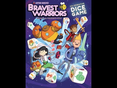 Bravest Warriors Co-operative Dice Game