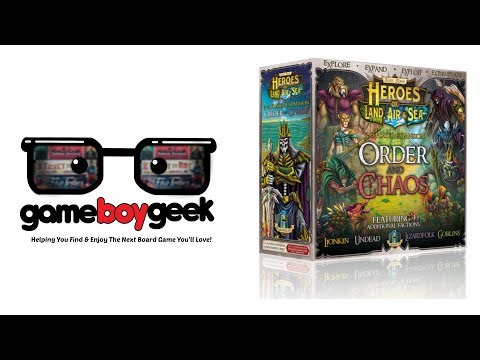Heroes of Land, Air & Sea: Order And Chaos Expansion