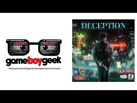 Deception: Undercover Allies - Kickstarter Pack