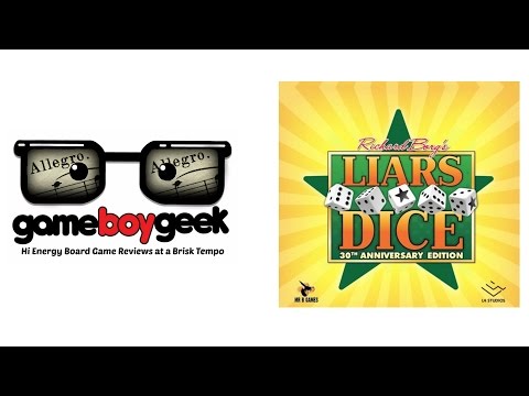 Liar's Dice 30th Anniversary Edition