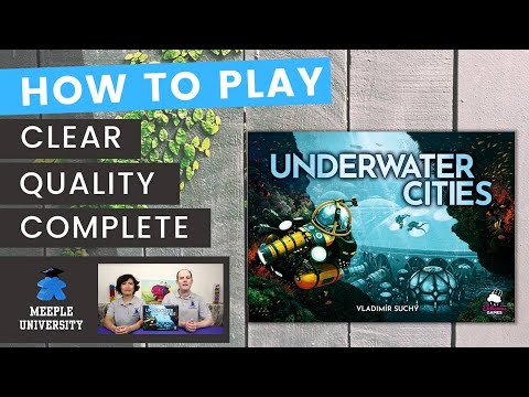 Underwater Cities (Import, Delicious Games Edition) (Includes Biodome Promo)