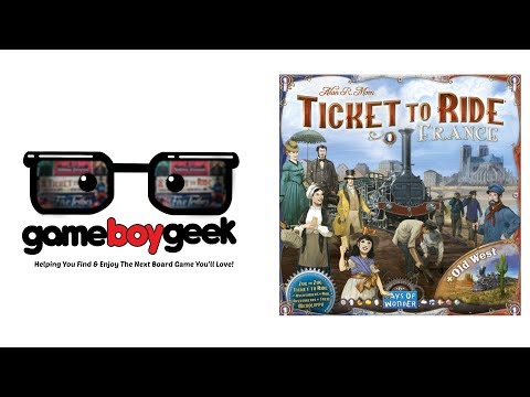 Ticket to Ride Map Collection: Volume 6 - France & Old West