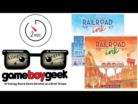 Railroad Ink: Deep Blue Edition