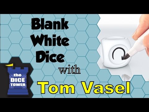 Blank White Dice
