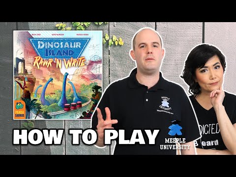 Dinosaur Island: Rawr 'n Write