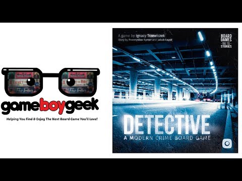 Detective: A Modern Crime Boardgame