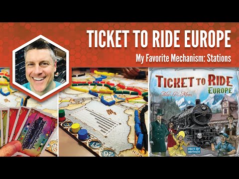Ticket to Ride - Europe - Refresh (Minor Damage)