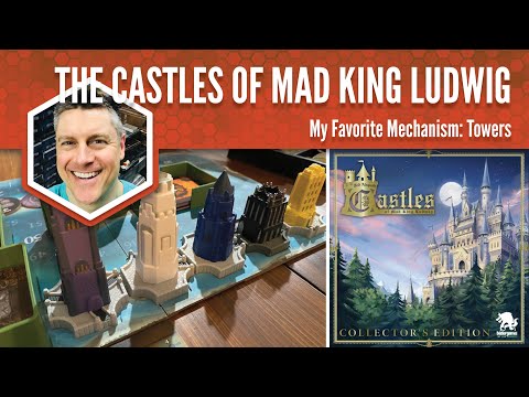 The Dicetroyers - Castles of Mad King Ludwig (Base Game or with Secrets Expansion) (Italy Import)