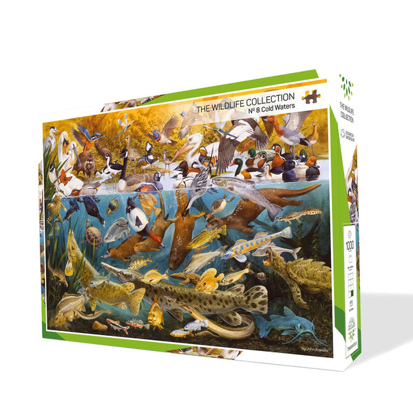 Treecer Puzzles - The Wildlife Collection – Nr. 8 Cold Waters (1000 Pieces)