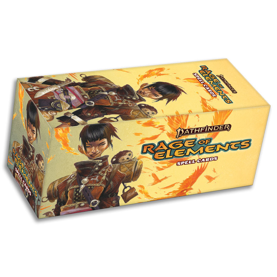 Pathfinder 2nd Edition - Rage of Elements Spell Cards