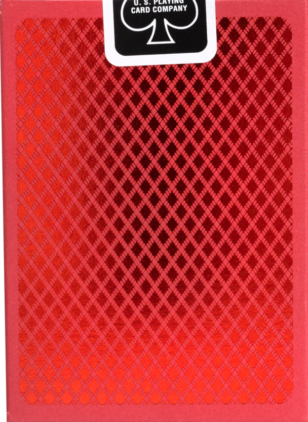 Bicycle Playing Cards - Bee Metalluxe (Red)