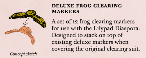 Root: Deluxe Frog Clearing Markers *PRE-ORDER*