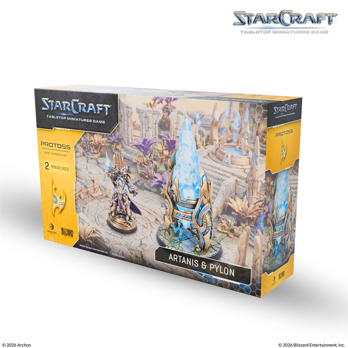 StarCraft: Tabletop Miniatures Game -  Protoss - Artanis & Pylon Expansion Set *PRE-ORDER*