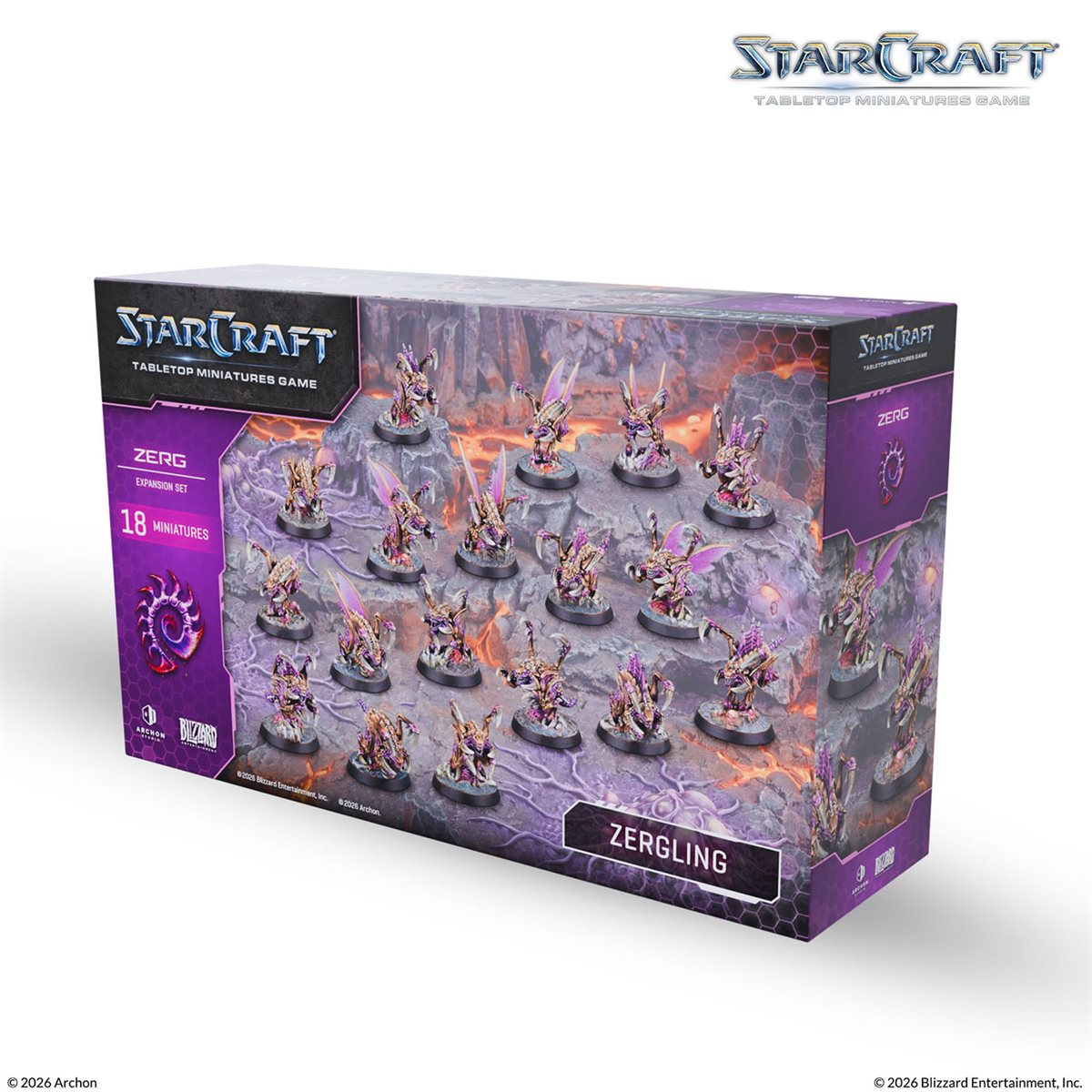 StarCraft: Tabletop Miniatures Game -  Zerg - Zergling Expansion Set *PRE-ORDER*