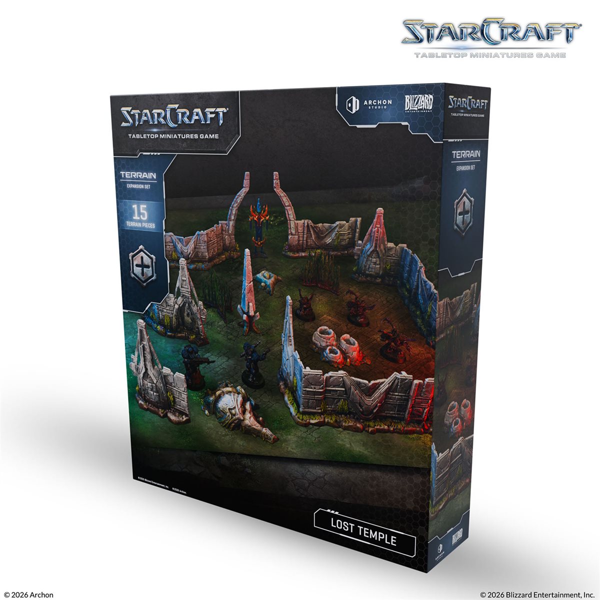 StarCraft: Tabletop Miniatures Game -  Protoss - Lost Temple Terrain Expansion Set *PRE-ORDER*