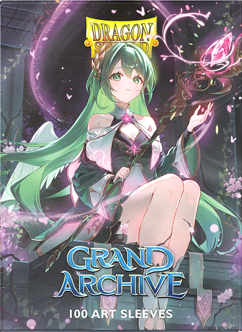 Dragon Shield - Grand Archive - Ariel, Archangel of Natura - Matte Dual Art Sleeves (100ct)